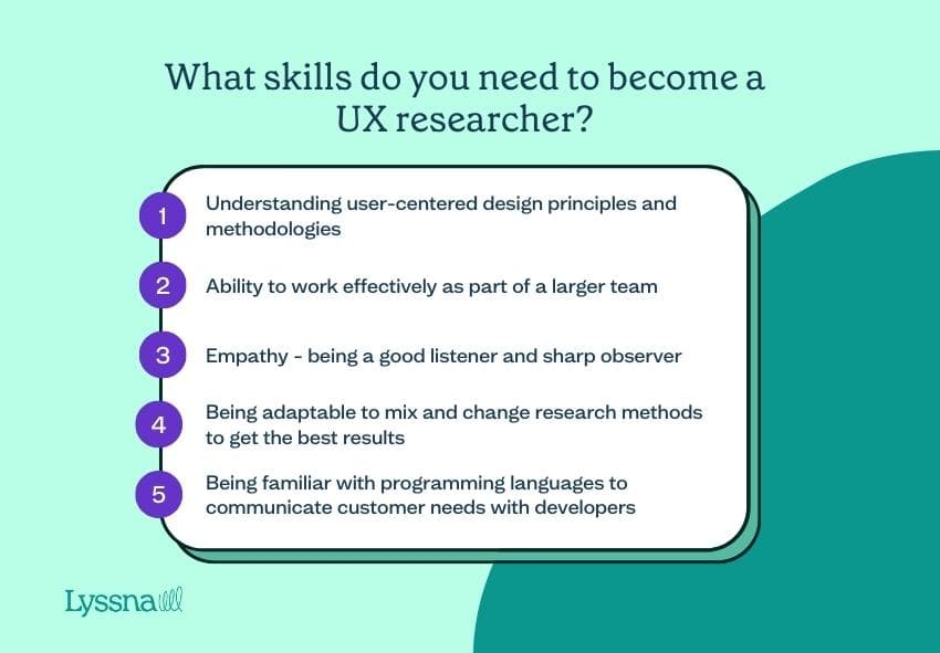 What is a UX researcher?