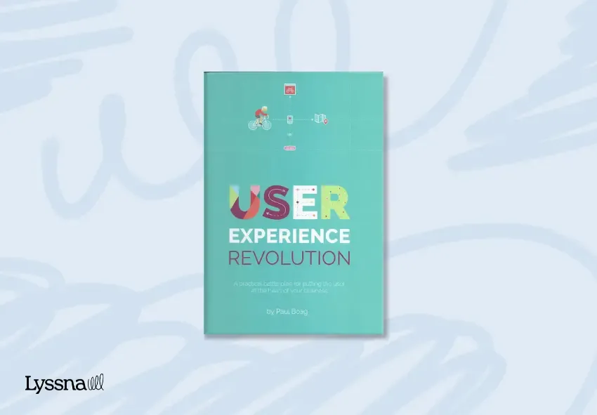 The front cover of the book User Experience Revolution by Paul Boag
