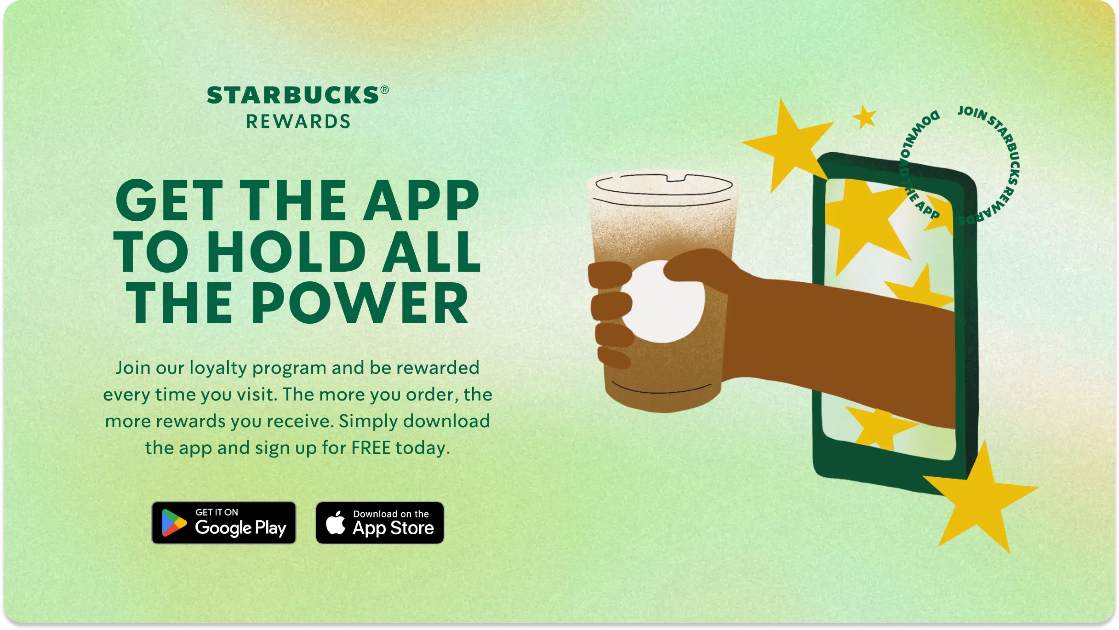 A CX example of Starbuck's rewards program to show good customer experience design